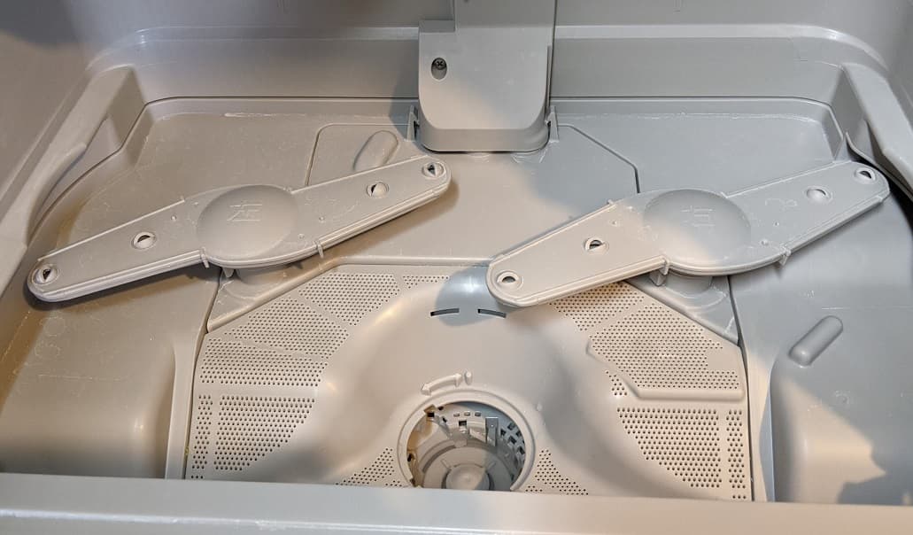 Panasonic食器洗い乾燥機庫内クリーナーを使う前の食洗機庫内